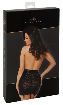 Noir - Obcisła Stylowa Mini Spódniczka Orgia Czarna M Noir