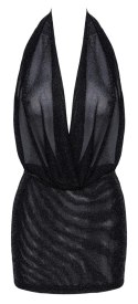 Noir - Seksowna Mini Sukienka Orgia Luminara Czarna XL Noir