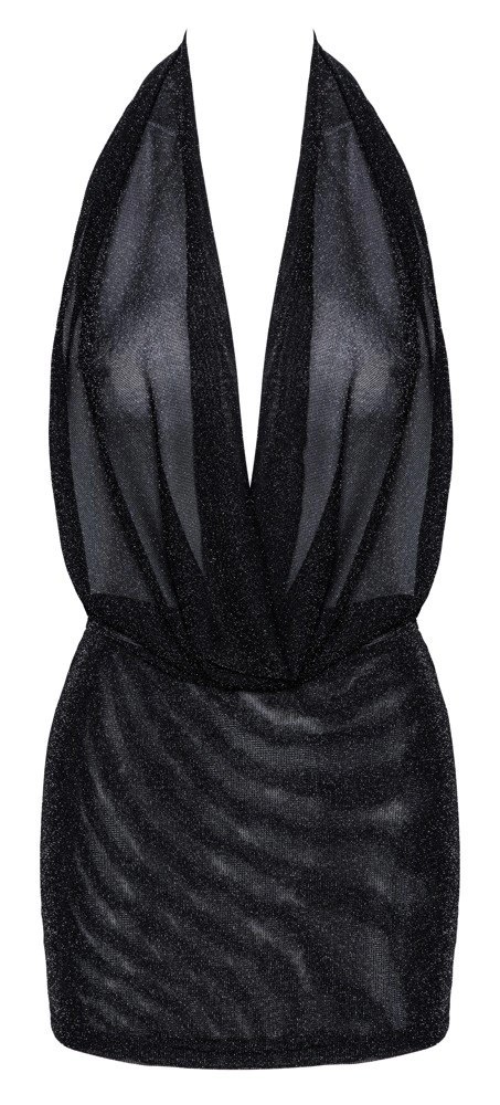 Noir - Seksowna Mini Sukienka Orgia Luminara Czarna L Noir Noir - Seksowna Mini Sukienka Orgia Luminara Czarna L Noir