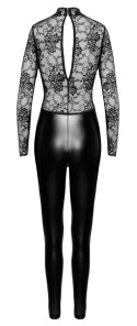 Noir - Seksowny Czarny Kombinezon Góra Koronkowa Orgia Exclusive XL Noir