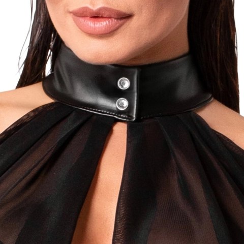 Noir - Seksowny Zwiewny Top Orgia Czarny Z Tiulu S Noir Noir - Seksowny Zwiewny Top Orgia Czarny Z Tiulu S Noir