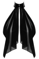 Noir - Seksowny Zwiewny Top Orgia Czarny Z Tiulu S Noir