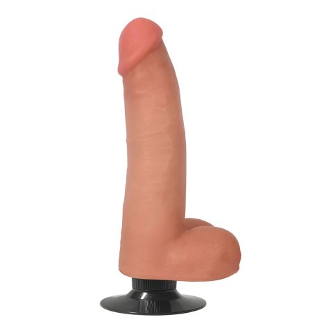 Curve Toys - Wibrujące dildo z jądrami - 20, cm Curve Toys Curve Toys - Wibrujące dildo z jądrami - 20, cm Curve Toys