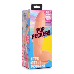 PXR Brands - Realistyczne dildo z jądrami POP - 21 cm XR Brands