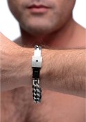 XR Brands - Bransoleta i naszyjnik z blokadą łańcuszkową i zamkiem XR Brands