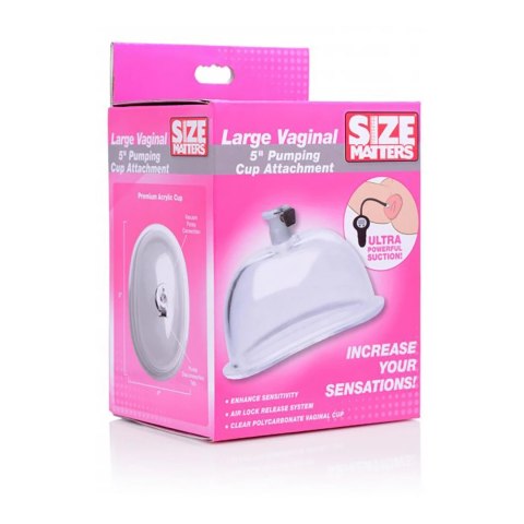 XR Brands - Duża pompka dopochwowa z nakładką w kształcie kubeczka XR Brands XR Brands - Duża pompka dopochwowa z nakładką w kształcie kubeczka XR Brands