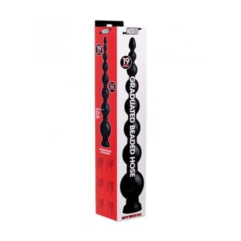 XR Brands - Koraliki analne - Wąż spiralny stopniowany - 48 cm XR Brands XR Brands - Koraliki analne - Wąż spiralny stopniowany - 48 cm XR Brands