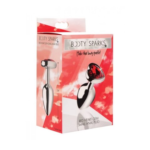 XR Brands - Korek analny - serce - mały XR Brands XR Brands - Korek analny - serce - mały XR Brands