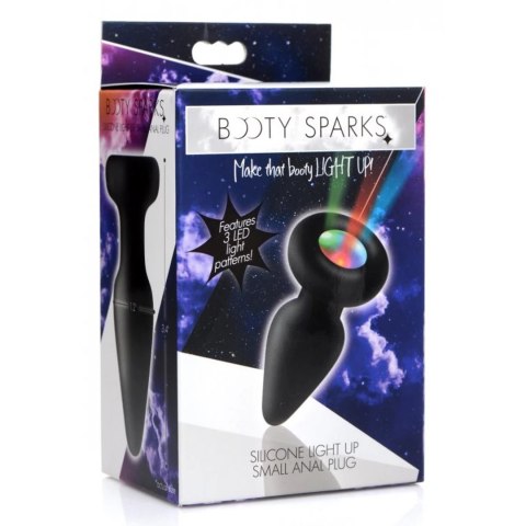 XR Brands - Korek analny ze światełkiem LED - mały XR Brands XR Brands - Korek analny ze światełkiem LED - mały XR Brands