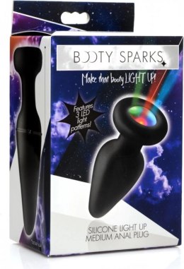 XR Brands - Korek analny ze światełkiem LED - średni XR Brands