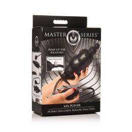 XR Brands - Nadmuchiwany silikonowy korek analny z wypustkami XR Brands