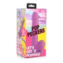 XR Brands - Realistyczne dildo z jądrami POP - 16,5 cm XR Brands