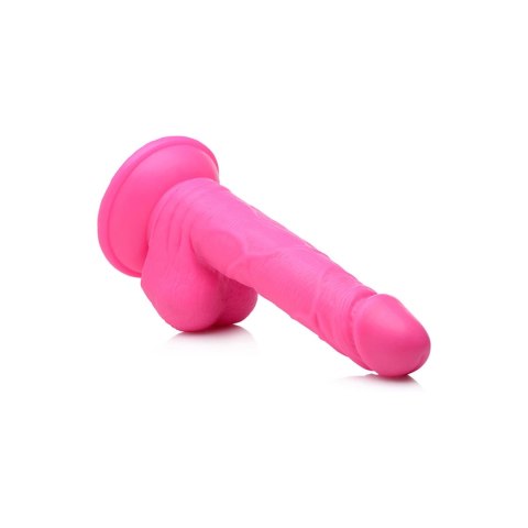 XR Brands - Realistyczne dildo z jądrami POP - 16,5 cm XR Brands XR Brands - Realistyczne dildo z jądrami POP - 16,5 cm XR Brands