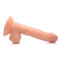 XR Brands - Realistyczne dildo z jądrami POP - 16,5 cm XR Brands