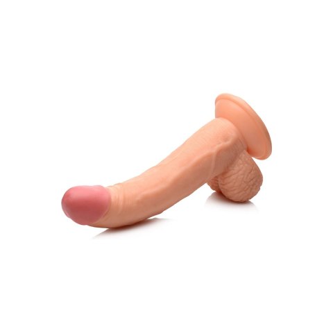XR Brands - Realistyczne dildo z jądrami POP - 19 cm XR Brands XR Brands - Realistyczne dildo z jądrami POP - 19 cm XR Brands