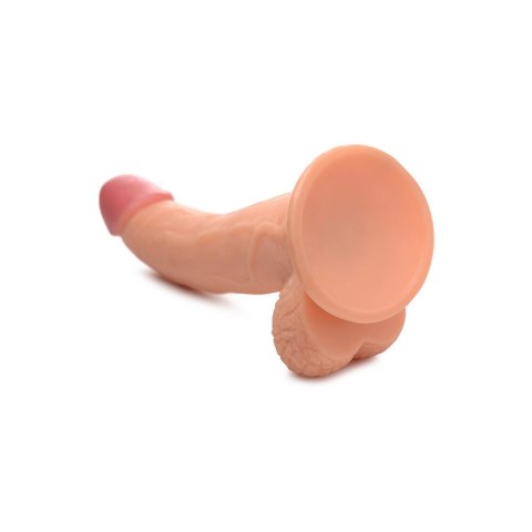 XR Brands - Realistyczne dildo z jądrami POP - 19 cm XR Brands XR Brands - Realistyczne dildo z jądrami POP - 19 cm XR Brands