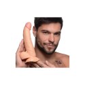 XR Brands - Realistyczne dildo z jądrami POP - 19 cm XR Brands