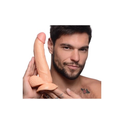 XR Brands - Realistyczne dildo z jądrami POP - 19 cm XR Brands XR Brands - Realistyczne dildo z jądrami POP - 19 cm XR Brands