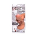 XR Brands - Realistyczne, podwójne dildo tryskające - 18 cm XR Brands