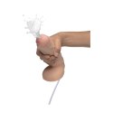 XR Brands - Realistyczne, podwójne dildo tryskające - 18 cm XR Brands