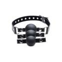 XR Brands - Wymienny silikonowy knebel kulkowy XR Brands