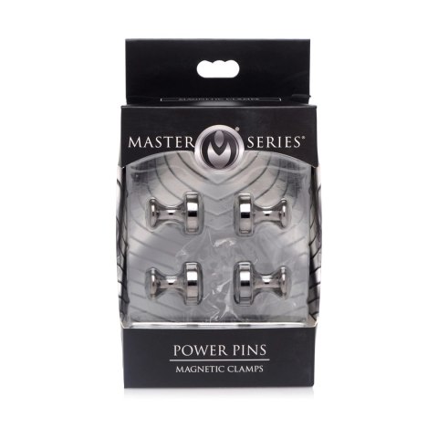 XR Brands - Zestaw magnetycznych zacisków na sutki Power XR Brands XR Brands - Zestaw magnetycznych zacisków na sutki Power XR Brands