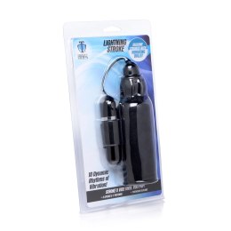 XR Brands - silikonowy stroker z wibrującym pociskiem XR Brands