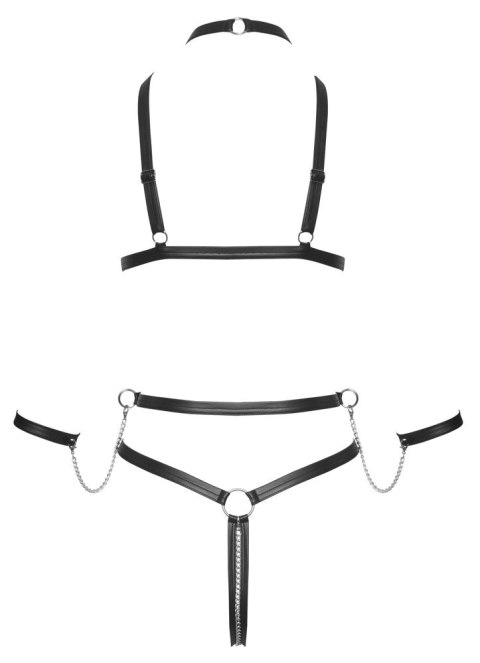 Bad Kitty - Seksowne Body Bez Krocza Z Paseczków Czarne L Bad Kitty Bad Kitty - Seksowne Body Bez Krocza Z Paseczków Czarne L Bad Kitty