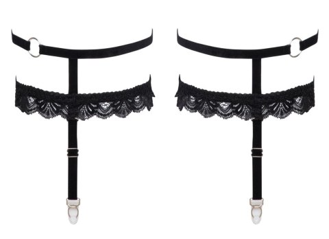 Cottelli ACCESSOIRES - Czarne Podwiązki Z Delikatną Seksowną Koronką S/M Cottelli ACCESSOIRES Cottelli ACCESSOIRES - Czarne Podwiązki Z Delikatną Seksowną Koronką S/M Cottelli ACCESSOIRES