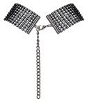 Cottelli ACCESSOIRES - Czarny Choker Na Szyję Z Dżetami I Łańcuszkiem Cottelli ACCESSOIRES