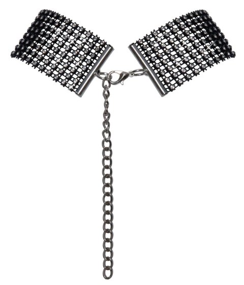 Cottelli ACCESSOIRES - Czarny Choker Na Szyję Z Dżetami I Łańcuszkiem Cottelli ACCESSOIRES Cottelli ACCESSOIRES - Czarny Choker Na Szyję Z Dżetami I Łańcuszkiem Cottelli ACCESSOIRES