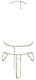 Cottelli ACCESSOIRES - Seksowne Łańcuszkowe Bikini W Kolorze Złotym Cottelli ACCESSOIRES