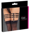 Cottelli ACCESSOIRES - Seksowne Podwiązki Do Pończoch Z 3 Paseczków L/XL Cottelli ACCESSOIRES