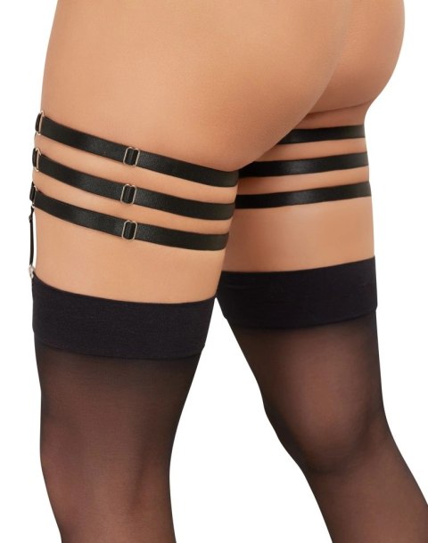 Cottelli ACCESSOIRES - Seksowne Podwiązki Do Pończoch Z 3 Paseczków L/XL Cottelli ACCESSOIRES Cottelli ACCESSOIRES - Seksowne Podwiązki Do Pończoch Z 3 Paseczków L/XL Cottelli ACCESSOIRES