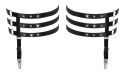 Cottelli ACCESSOIRES - Seksowne Podwiązki Do Pończoch Z 3 Paseczków L/XL Cottelli ACCESSOIRES