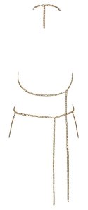 Cottelli ACCESSOIRES - Złoty Łańcuszek Na Ciało Z 3 Zapięciami Cottelli ACCESSOIRES