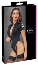 Cottelli COSTUMES - Seksowne Policyjne Body Z Paskami Do Pończoch L Cottelli COSTUMES
