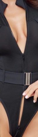 Cottelli COSTUMES - Seksowne Policyjne Body Z Paskami Do Pończoch L Cottelli COSTUMES