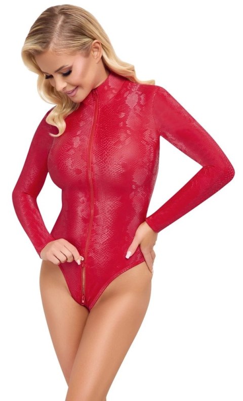 Cottelli PARTY - Seksowne Body Czerwona Skóra Węża XL Cottelli PARTY Cottelli PARTY - Seksowne Body Czerwona Skóra Węża XL Cottelli PARTY
