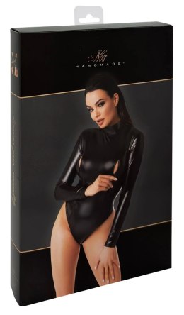 Noir - Ekskluzywne Body Z Długim Rękawem Czarne Orgia Exclusive L Noir