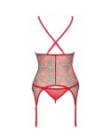 Obsessive - Body z odkrytymi plecami i otwartym kroczem Stelisa 2xl/3xl Obsessive
