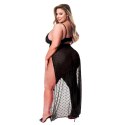Baci - Seksowny 2-Częściowy Komplet Wycięta Suknia + Stringi Queen Baci