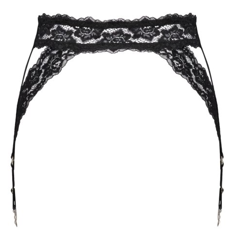 Cottelli LINGERIE - Seksowny Koronkowy Pas Do Pończoch Ze Srebrnymi Detalami S/M Cottelli LINGERIE Cottelli LINGERIE - Seksowny Koronkowy Pas Do Pończoch Ze Srebrnymi Detalami S/M Cottelli LINGERIE