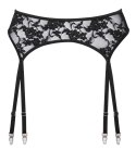 Cottelli LINGERIE - Seksowny Pas Do Pończoch Z Kwiatowej Koronki L/XL Cottelli LINGERIE