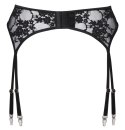 Cottelli LINGERIE - Seksowny Pas Do Pończoch Z Kwiatowej Koronki L/XL Cottelli LINGERIE