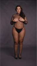 Le desir - Siateczkowe bodystocking z długim rękawem i otwartym kroczem XL - 4XL Le Désir by Shots
