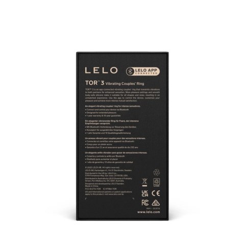Lelo - Tor 3 Pierścień Erekcyjny Fioletowy Zmierzch Lelo Lelo - Tor 3 Pierścień Erekcyjny Fioletowy Zmierzch Lelo