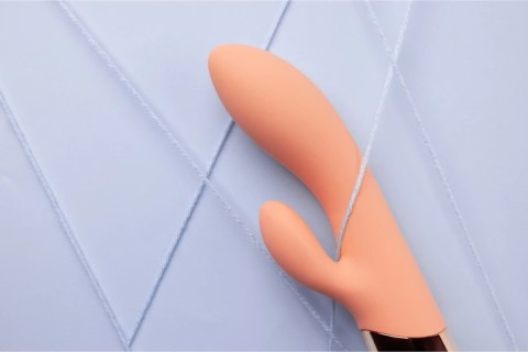 Loveline - Wibrator Ultra Soft króliczek - Ceramic Peach Loveline by Shots Loveline - Wibrator Ultra Soft króliczek - Ceramic Peach Loveline by Shots
