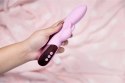 Loveline - Wibrator Ultra Soft króliczek - Exotic Fucshsia Loveline by Shots