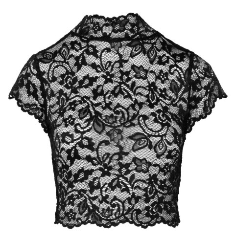 Noir - Koronkowy Top W Kwiaty Libido Czarny M Noir Noir - Koronkowy Top W Kwiaty Libido Czarny M Noir